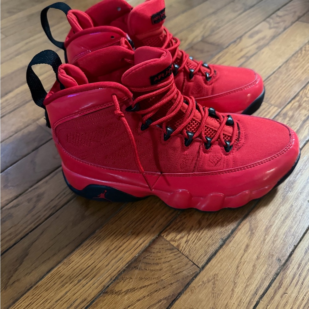 Red air Jordan 9